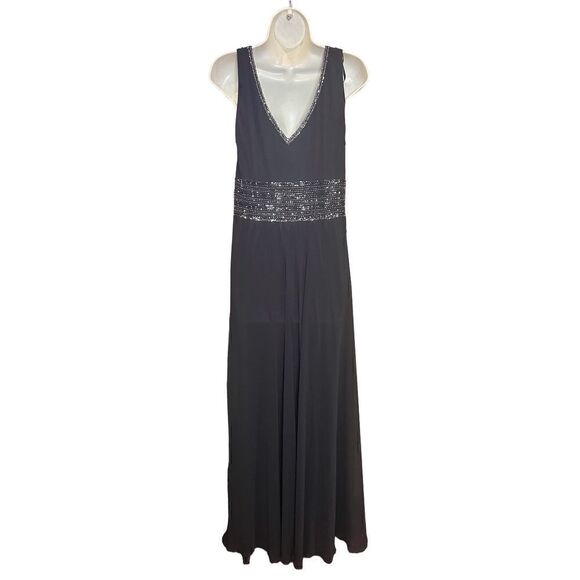 J Kara Women's Beaded Two Piece Jacket Dress in Black NWT Size 6 - mordernwear.com J Kara Women's Beaded Two Piece Jacket Dress in Black NWT Size 6 - mordernwear.com